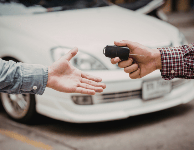 Handing over car keys for a tax-advantaged trade-in value swap